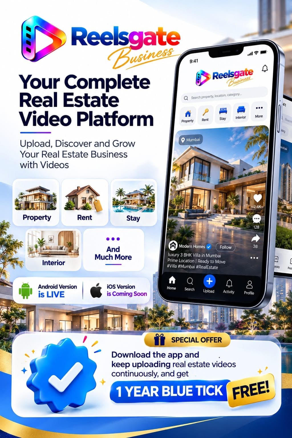 Reelsgate Business Platform